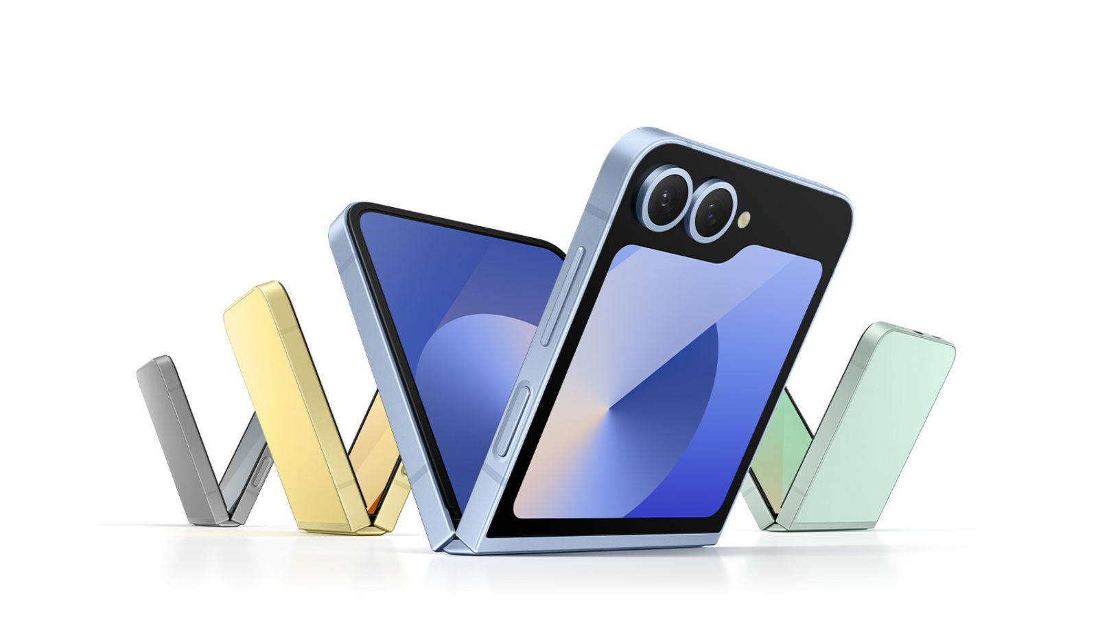 Le Z Flip FE devrait reprendre les traits du Z Flip 6 - © Samsung/evleaks