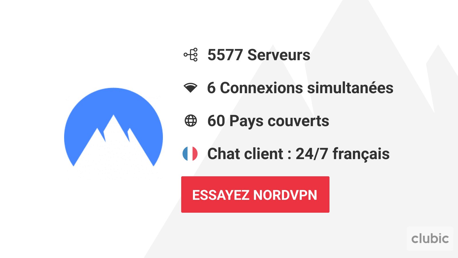 NordVPN data juillet 2022