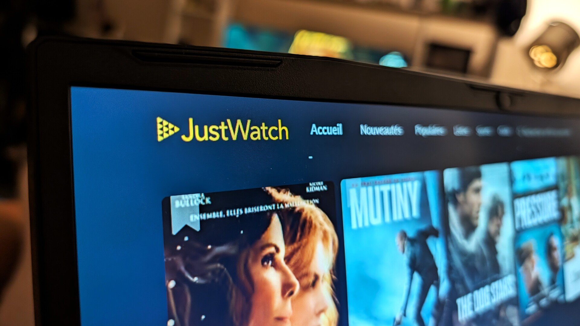 L'interface de JustWatch, le comparateur de streaming qui s'apprête à lancer sa propre plateforme, JustWatch TV. © Alexandre Boero / Clubic