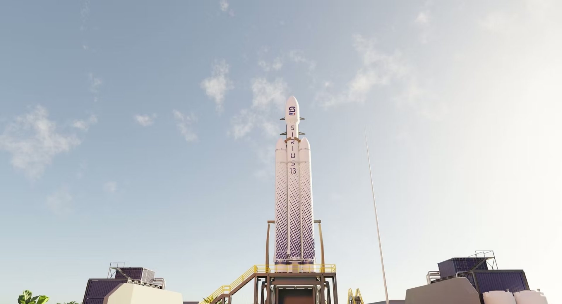 Visuel du lanceur Sirius. © Sirius Space