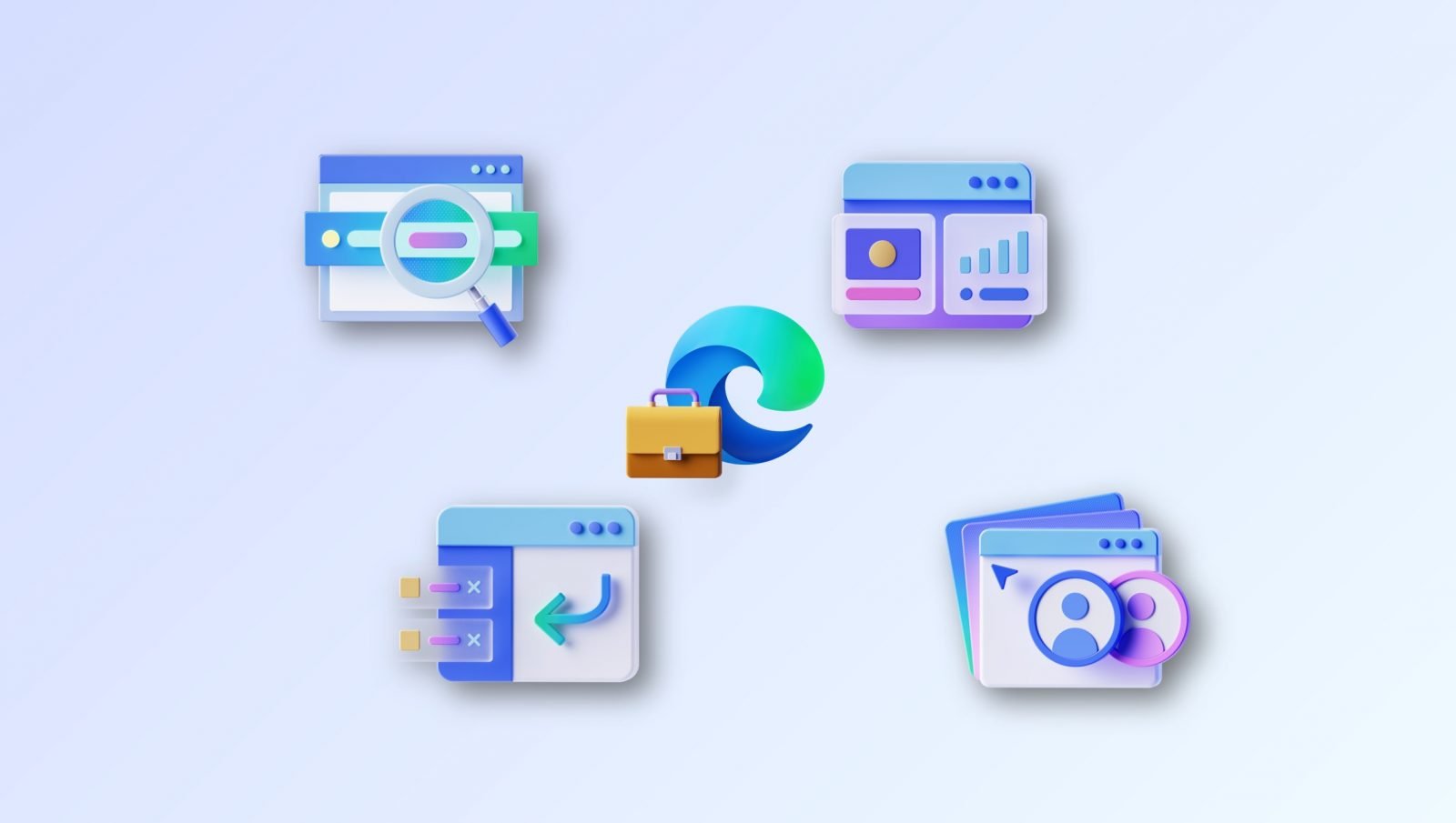 Du navigateur classique à la plateforme agentique, Edge for Business change de rôle chez Microsoft. © Microsoft