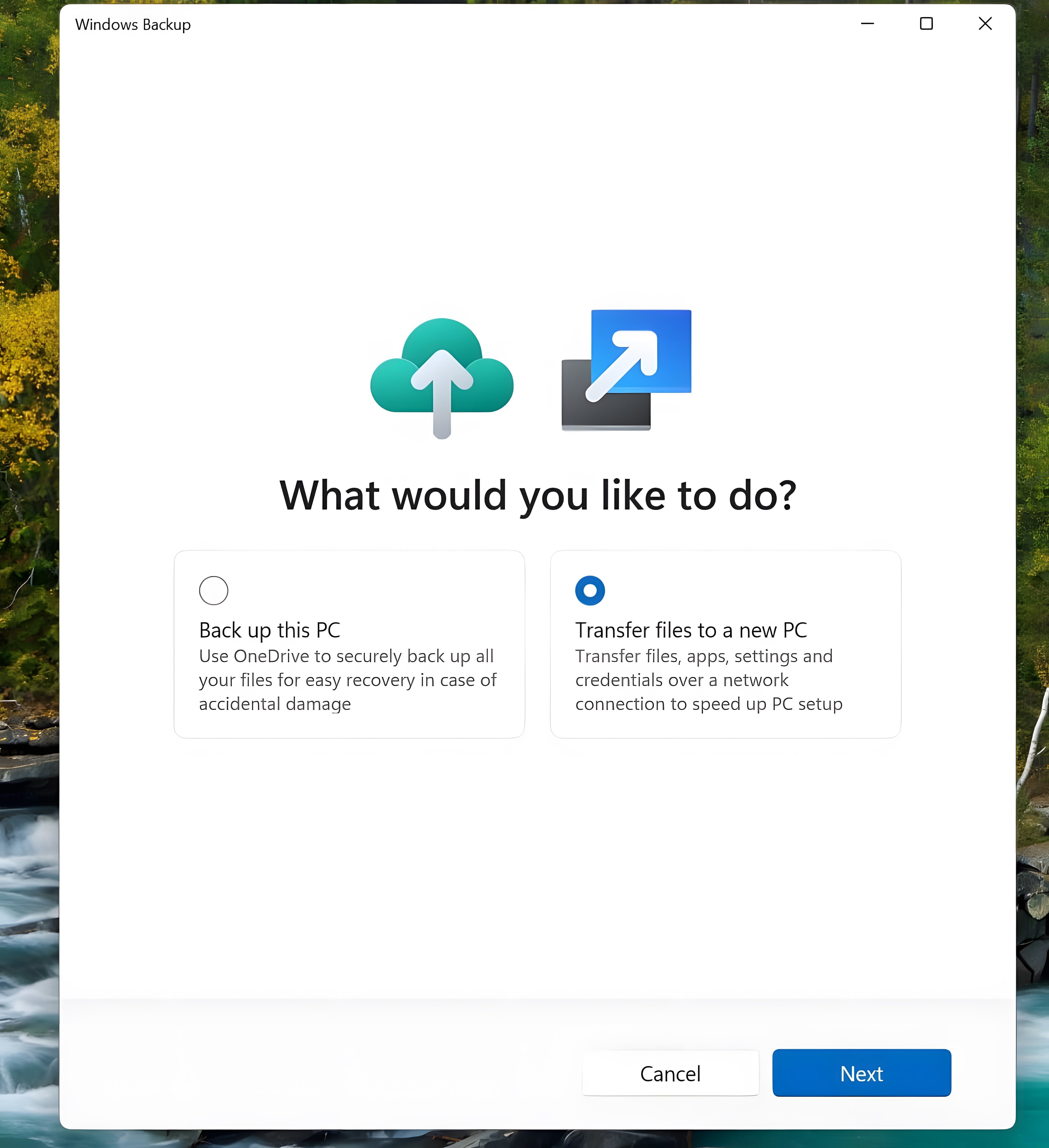 L'outil de migration dans la dernière build Windows Insider - © Windows Latest