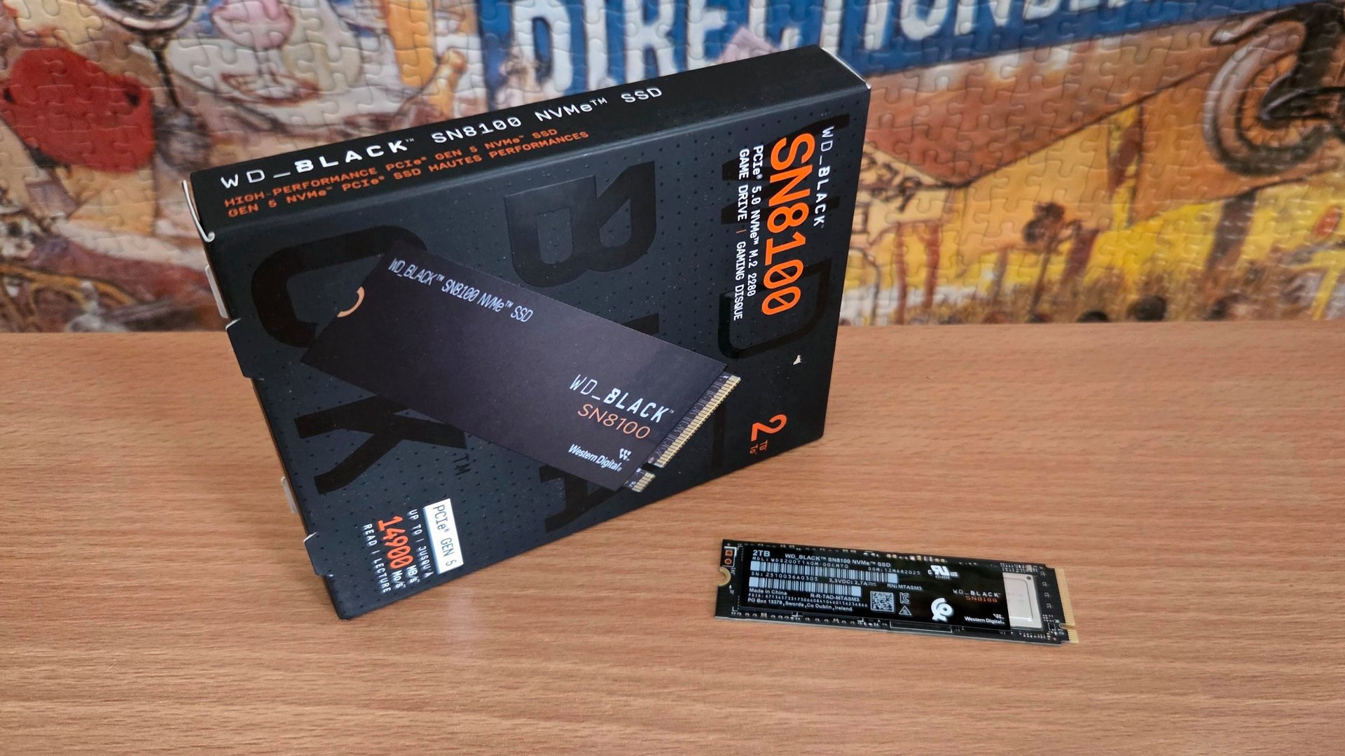 Au premier coup d'œil, rien d'exceptionnel sur ce SSD. ©Nerces pour Clubic