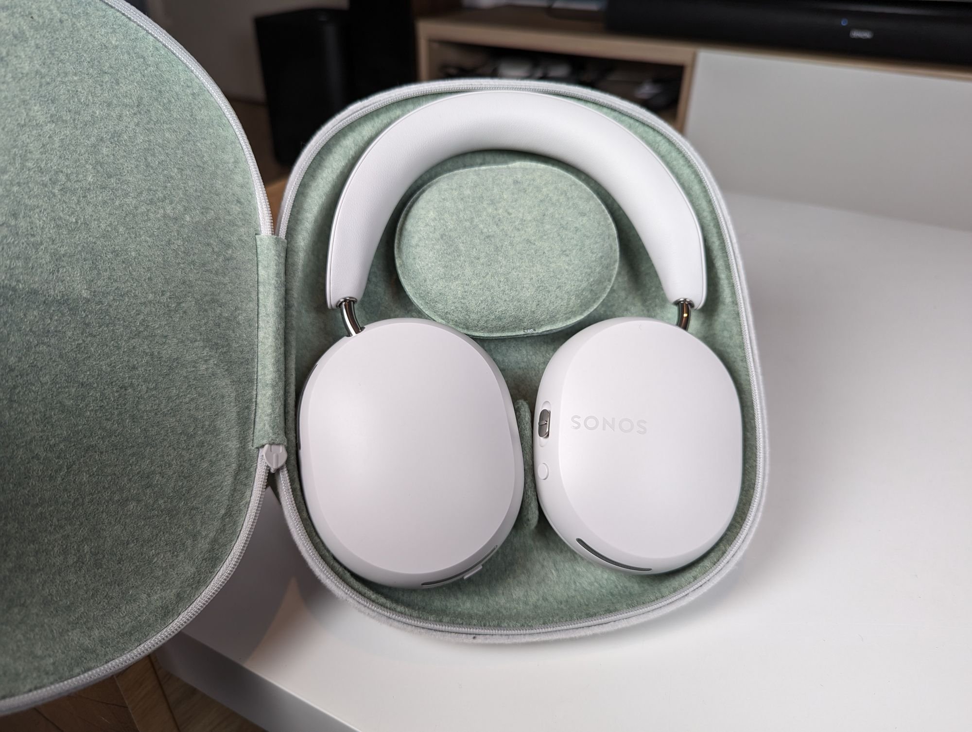 Le Sonos Ace sorti en 2024. © Guillaume Fourcadier pour Clubic