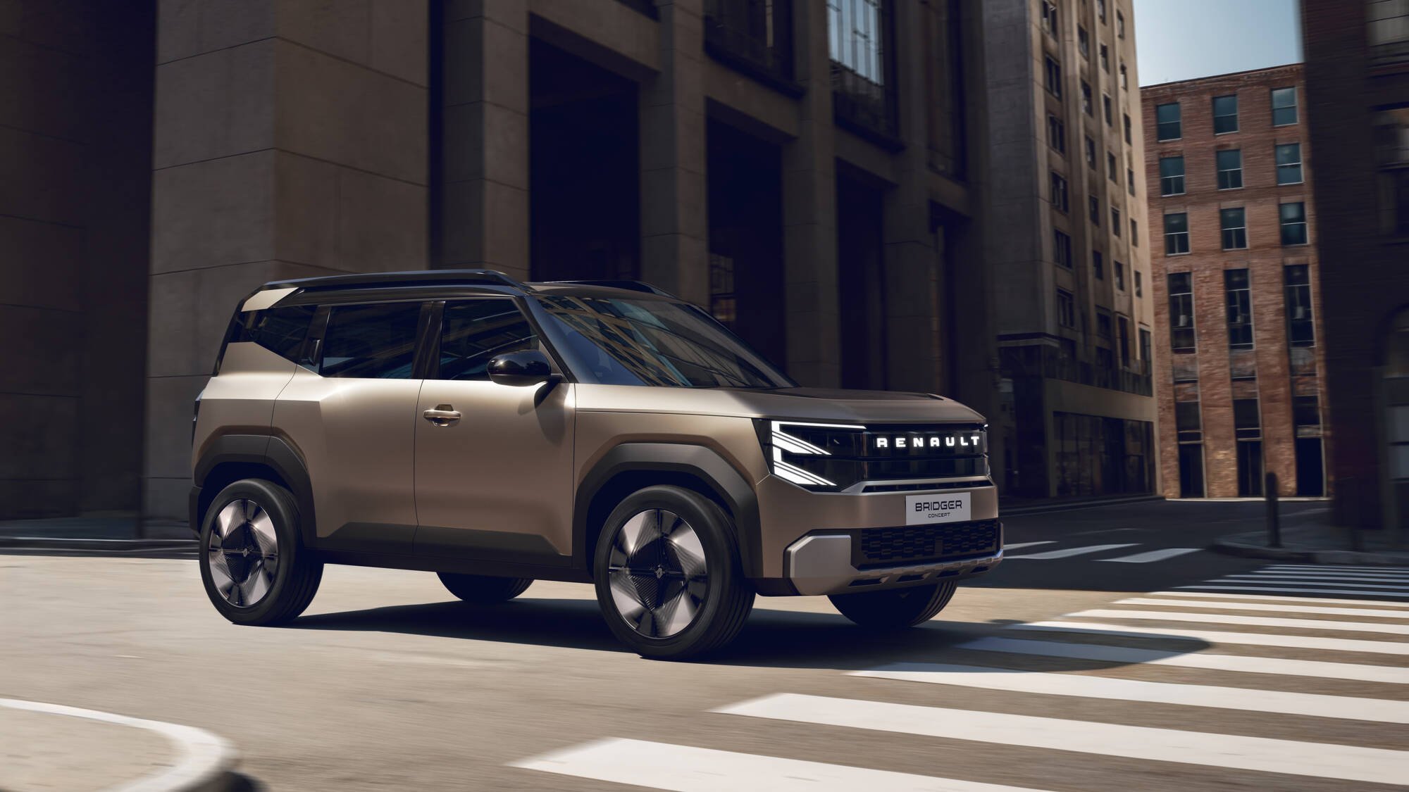 Renault a officialisé son nouvel SUV Bridger. ©Renault