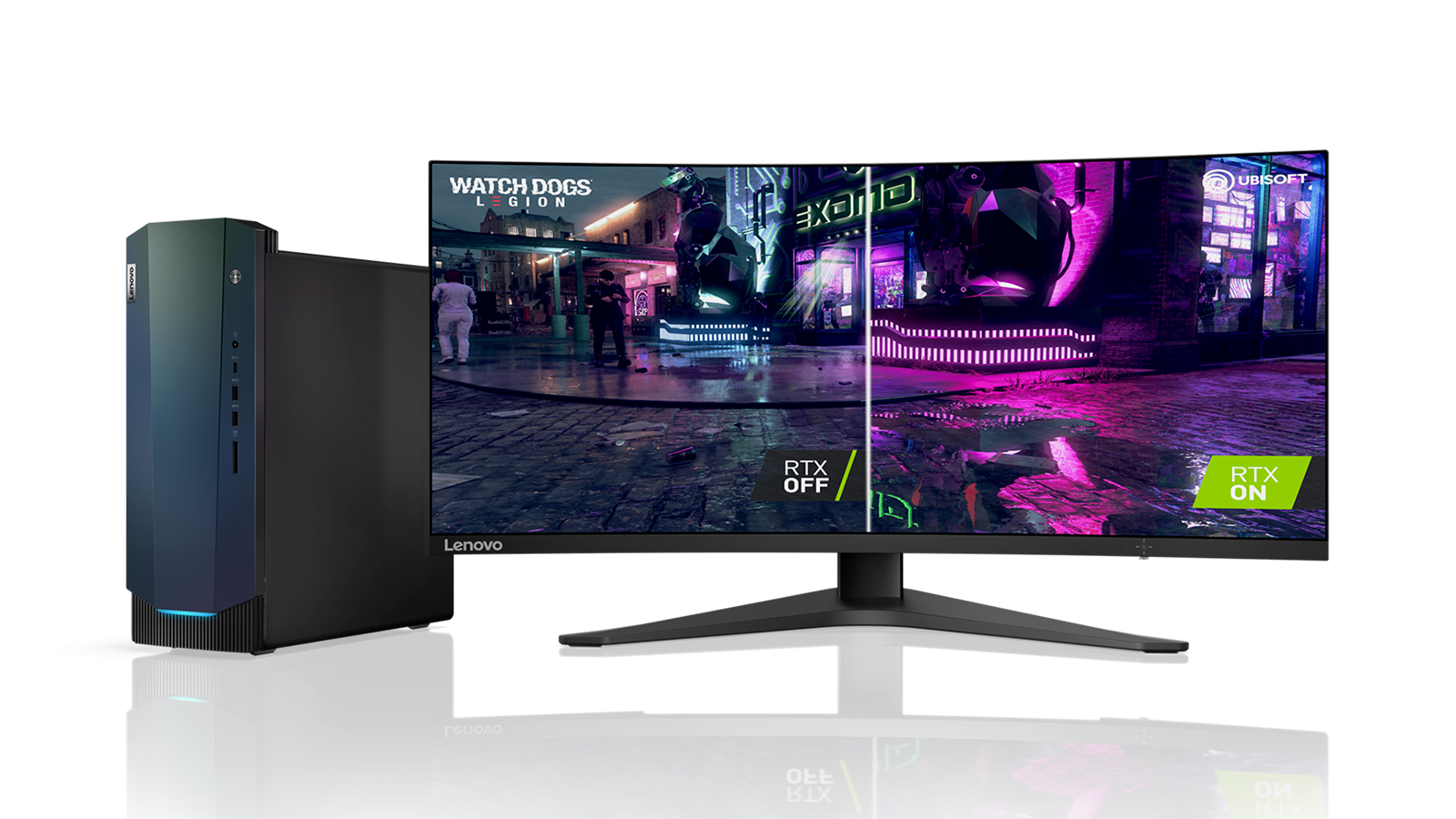 L'unité centrale Lenovo IdeaCentre G5 Gamer (écran non fourni)