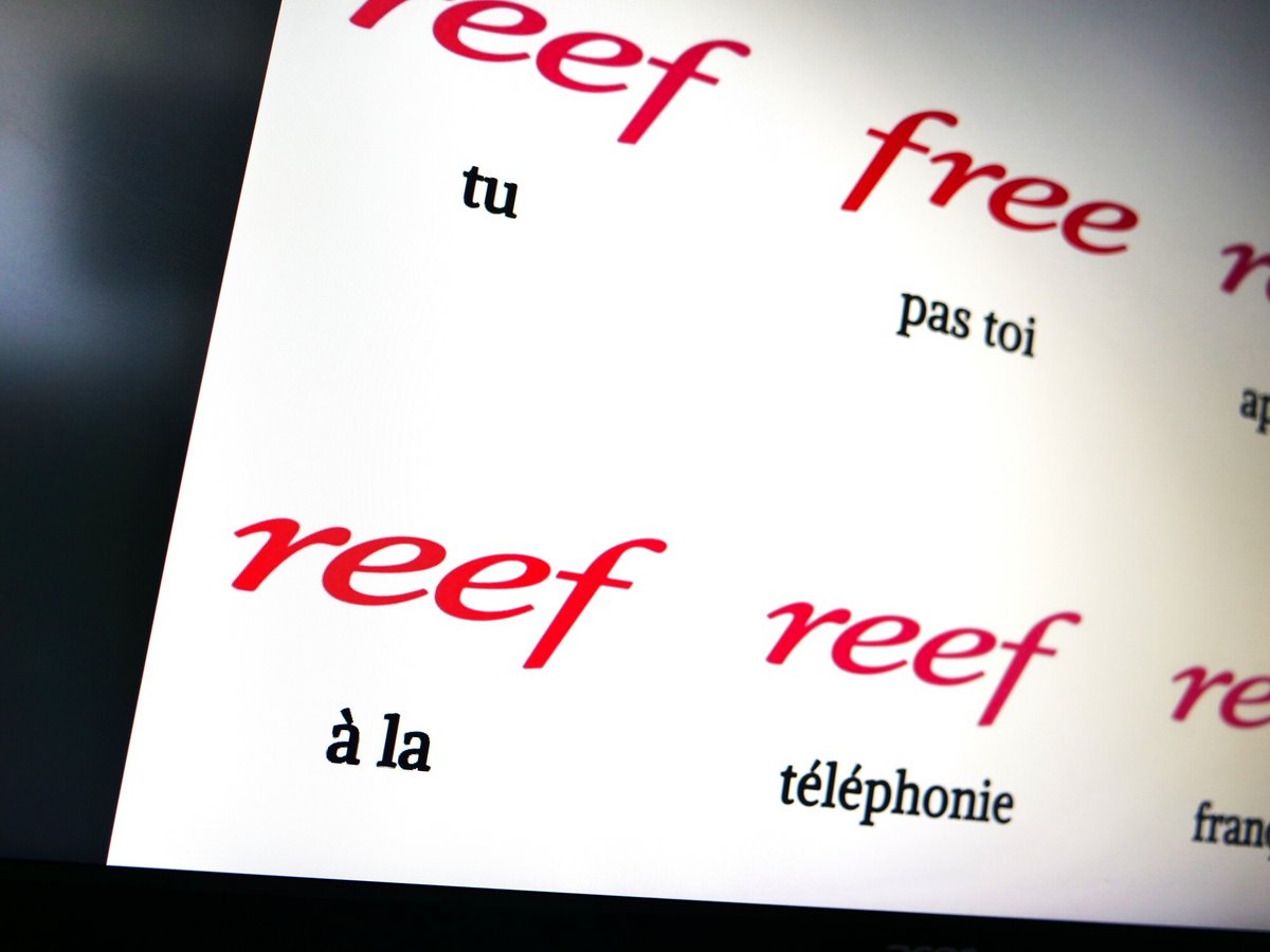 Les logos Reef et Free © Alexandre Boero / Clubic