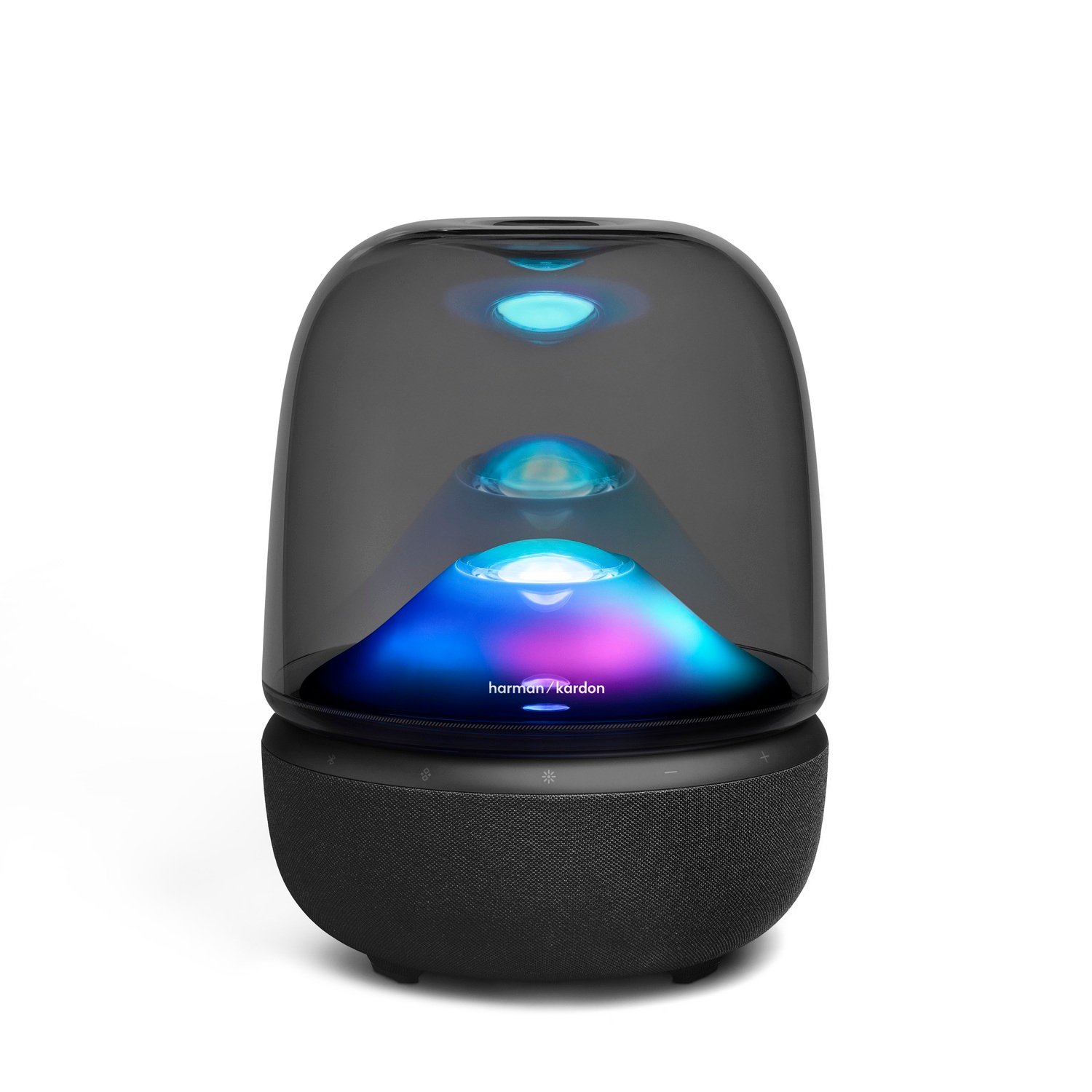 Les commandes à l'avant sont tactiles. ©Harman Kardon