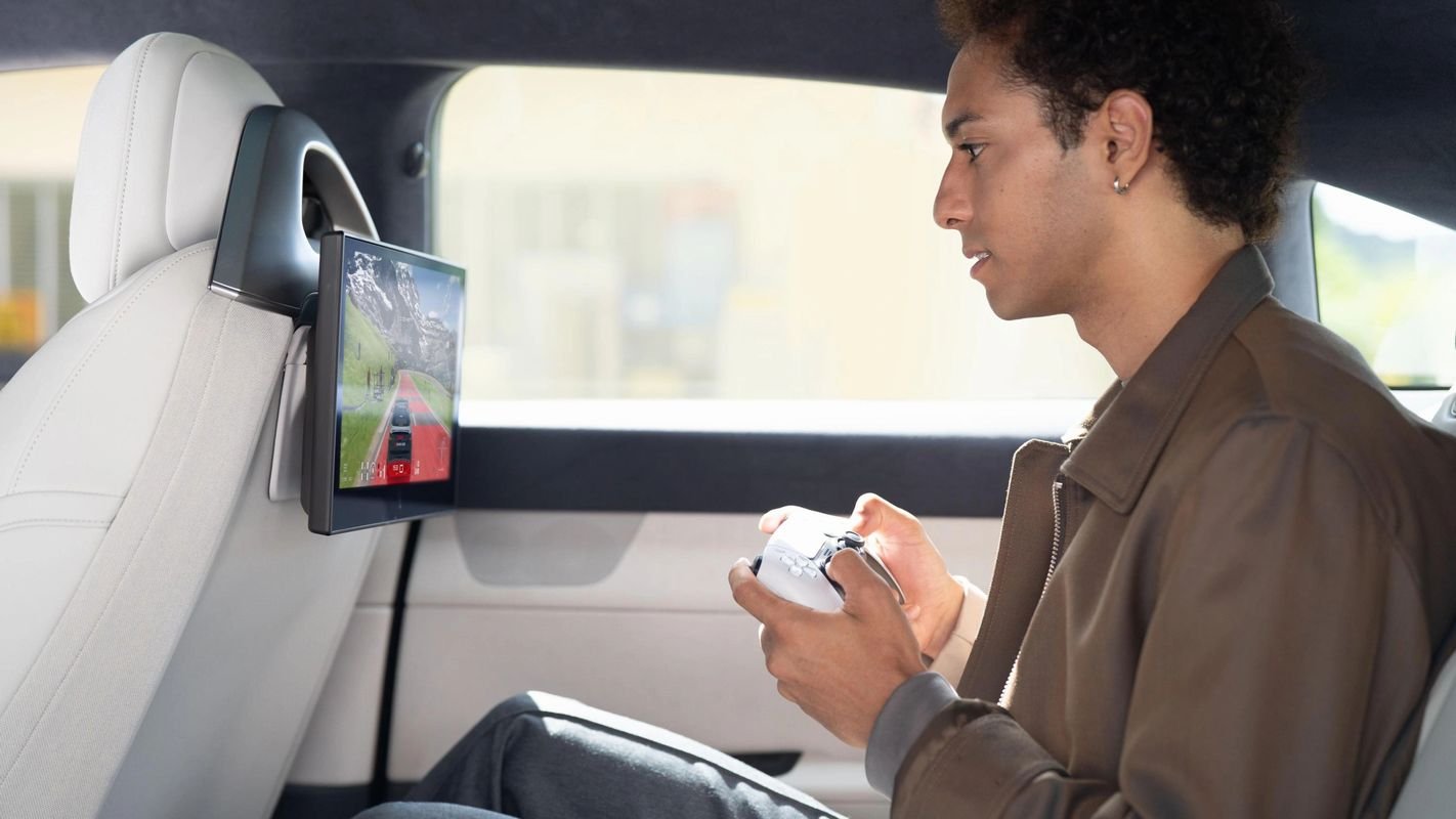 Oui, le PS Remote Play sera bien de la partie à bord du premier véhicule AFEELA. ©Afeela