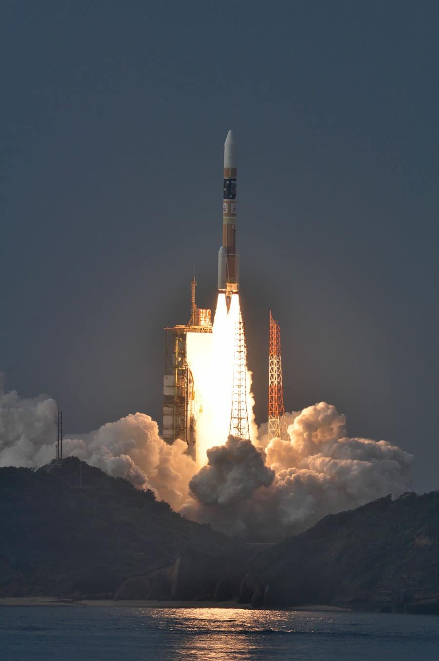 Décollage de la mission depuis le site spatial de Tanegashima