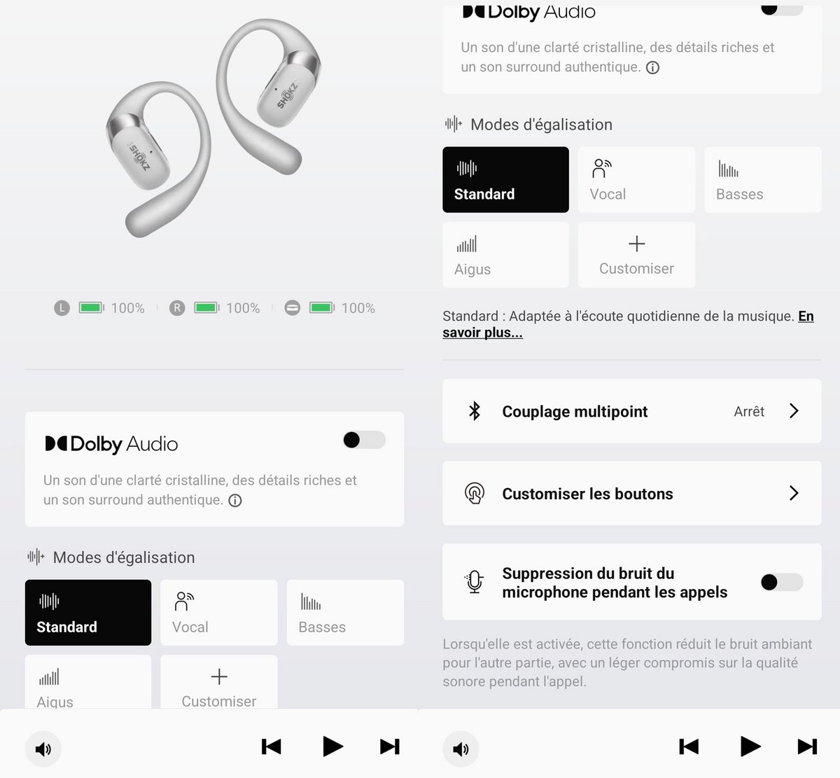 L'application est particulièrement intuitive. Bien sûr, les fonctions restent limitées avec un tel appareil