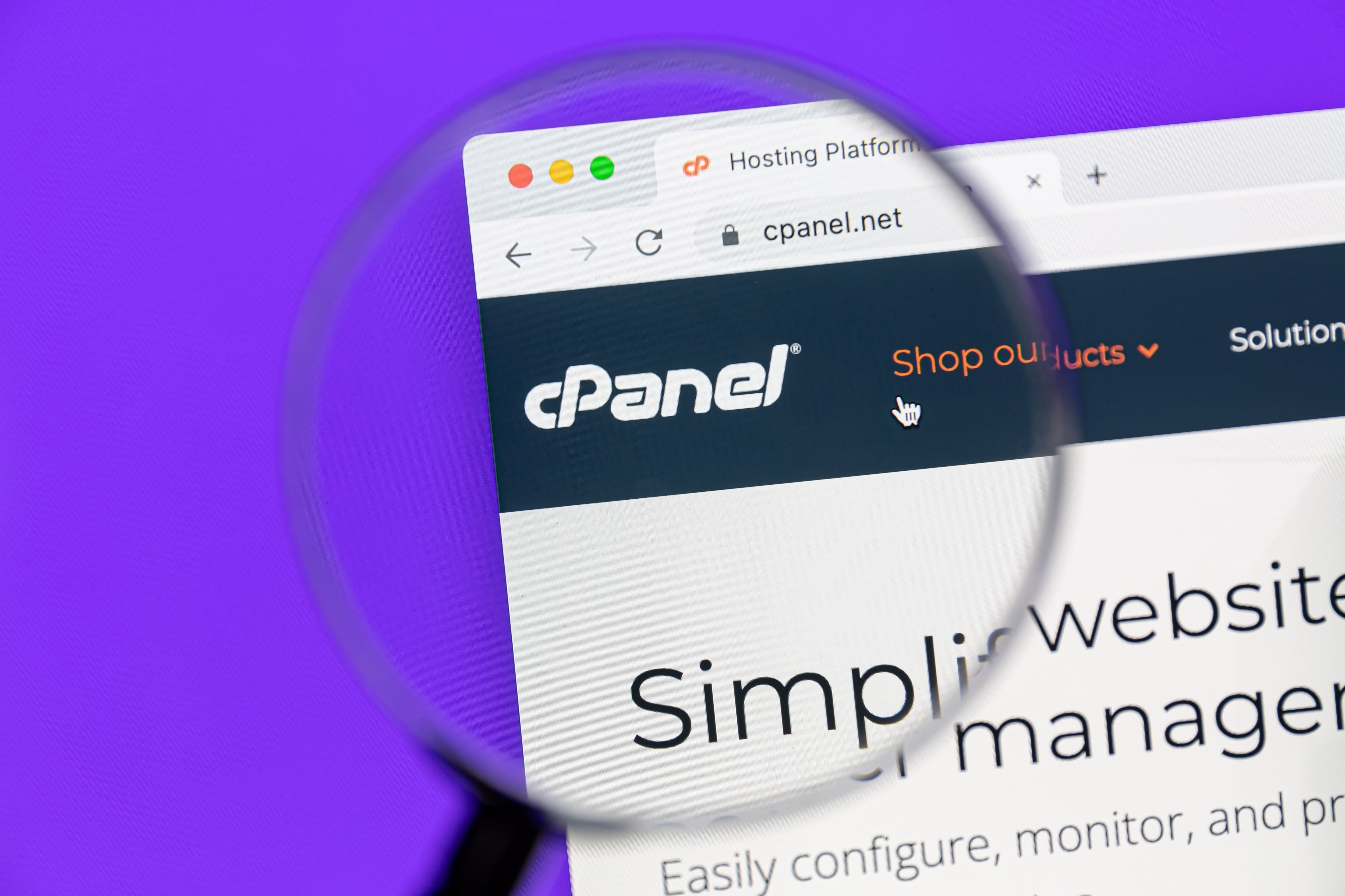 cPanel © Shutterstock