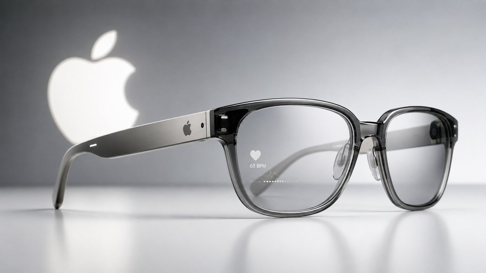 Après l’iPhone, l’Apple Watch et les AirPods, Apple pourrait bientôt faire de ses lunettes un nouvel allié pour surveiller notre santé. © Clubic