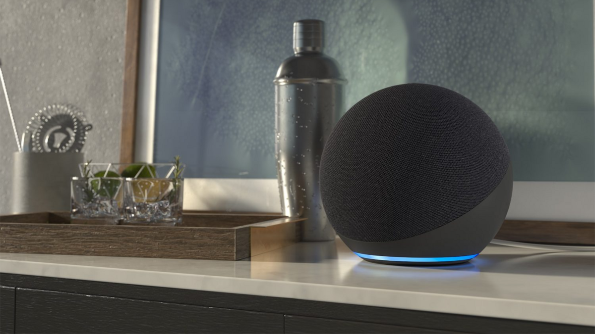 L'enceinte connectée Amazon Echo Dot 4