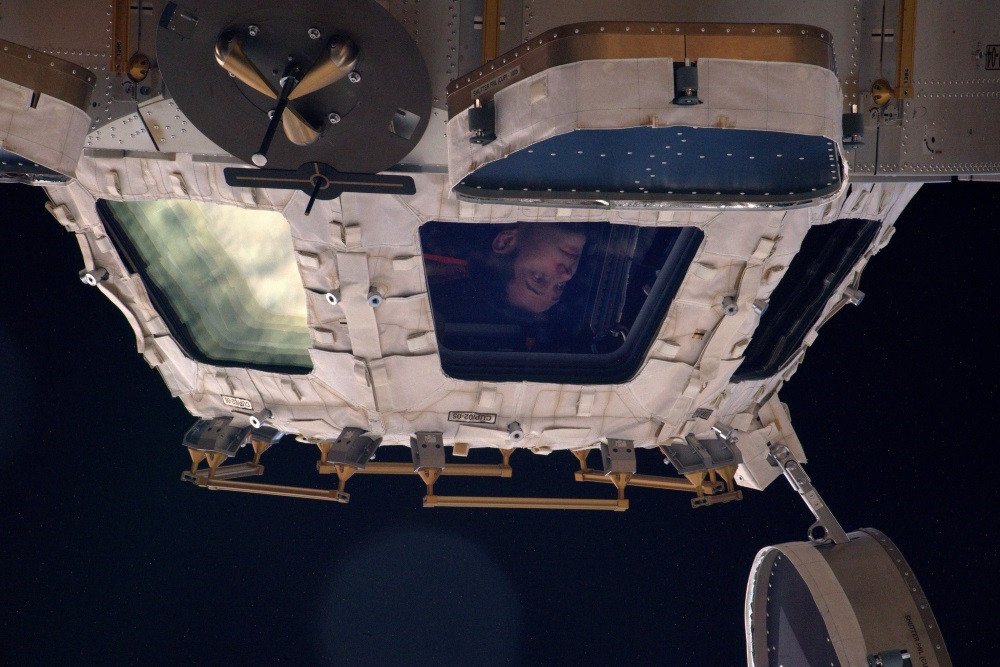 Environ un tiers des modules de l'ISS ont été assemblés en Europe... © ESA/T.Pesquet