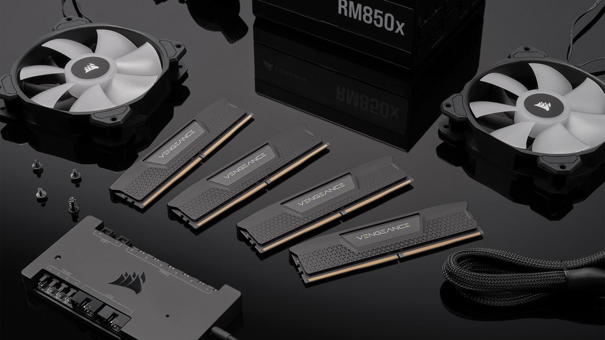 Des barrettes de DDR5 Corsair, pour illustration © Corsair