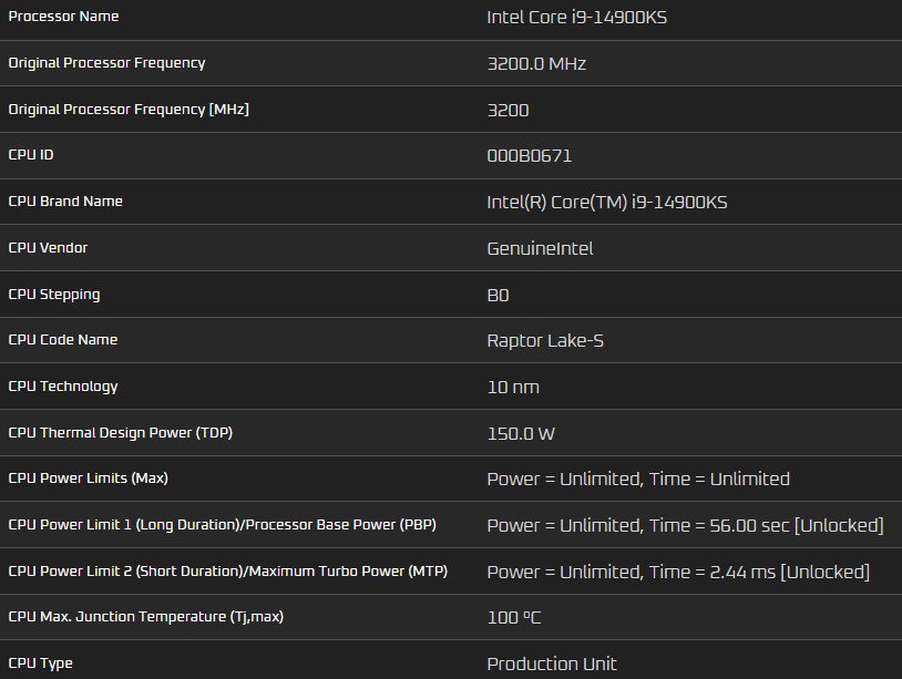 Intel Core i9-14900KS