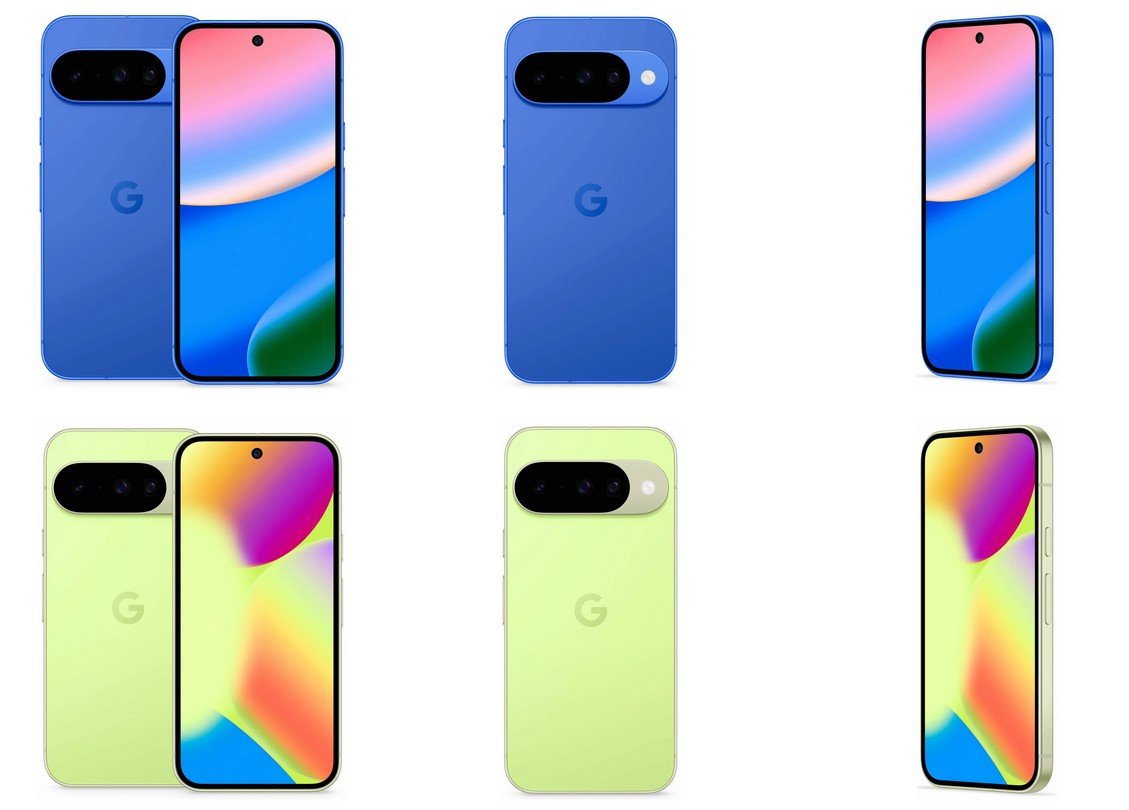 Les deux nouvelles couleurs supposées du Pixel 10 - ©WinFuture
