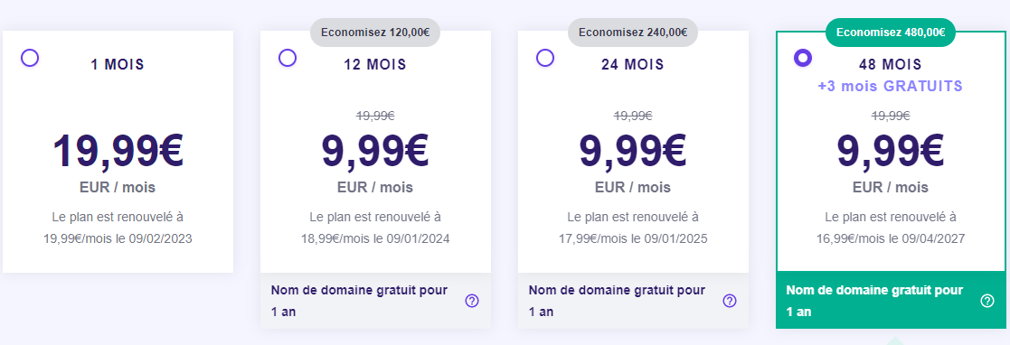 @Hostinger : exemple d'offres Startup pour l'hébergement Cloud sur Hostinger