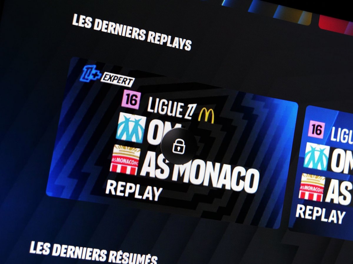 Capture d'écran de Ligue1+. © Alexandre Boero / Clubic