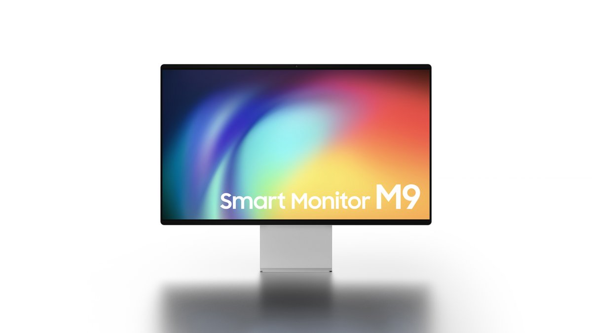 Le Samsung Smart Monitor M9 - M90SF - et sa dalle OLED 4K © Samsung