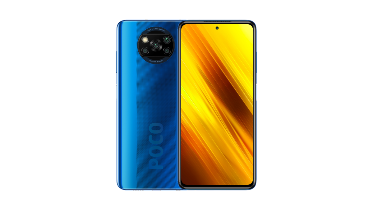 Le smartphone POCO X3 NFC