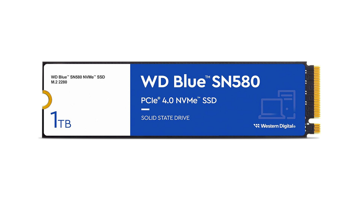 Le SSD WD Blue SN580 peut atteindre des vitesses de lecture jusqu'à 4150 Mo/s