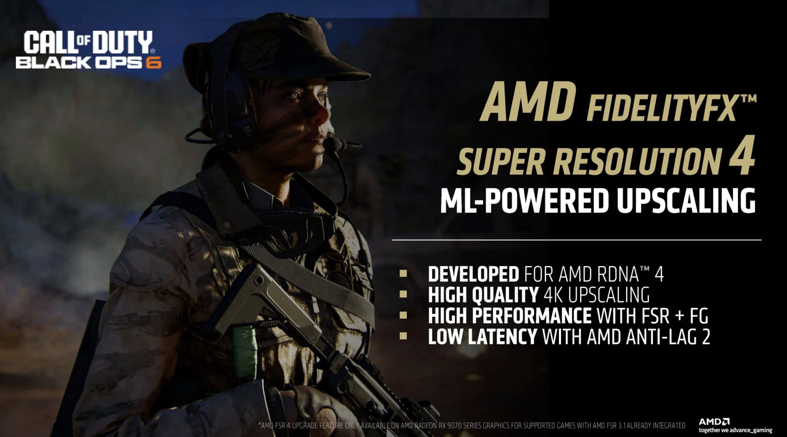 AMD promet la 4K pour tous avec ses Radeon RX 9070 dès mars © AMD