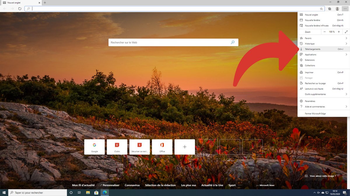 Tuto Edge Bouton téléchargement