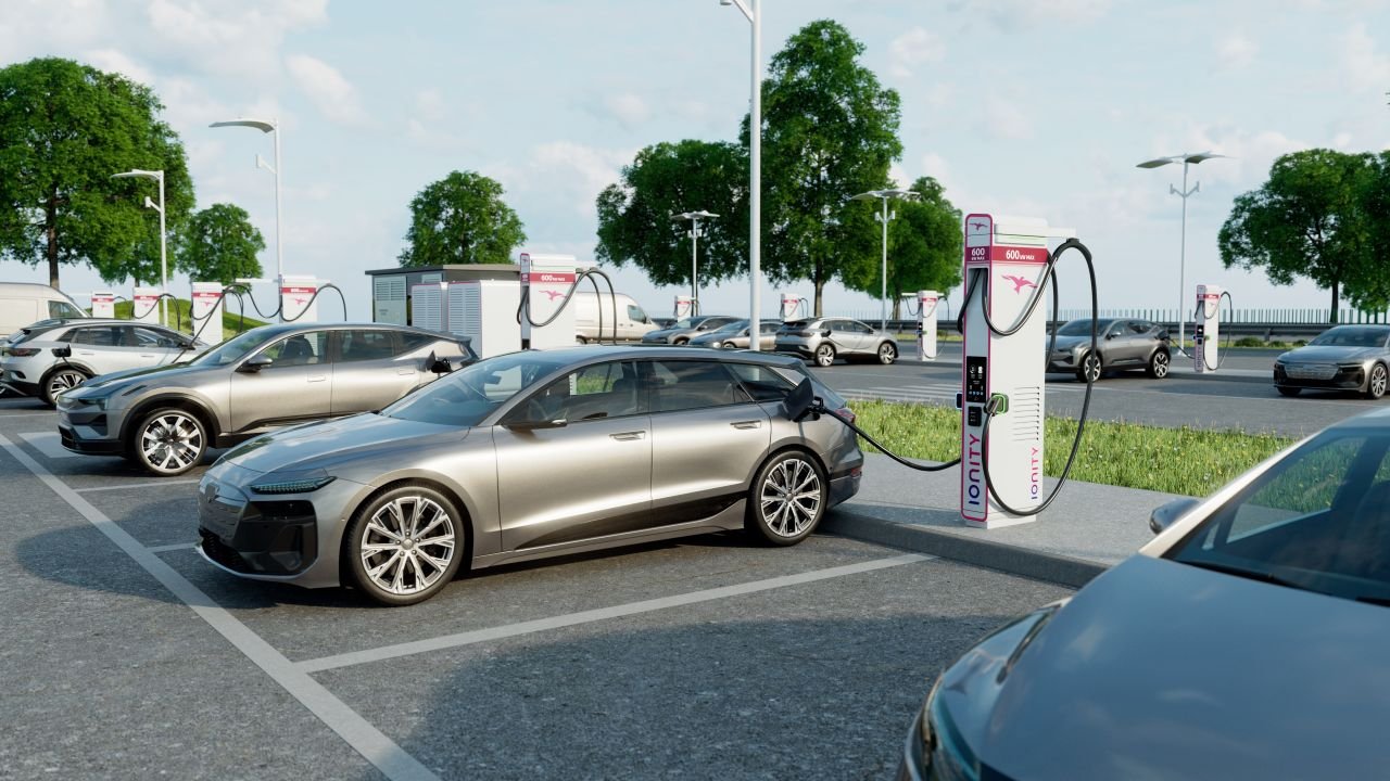 Selon son communiqué de presse, les bornes HYC1000 d’Alpitronic ont été présentées pour la première fois le 14 février à Bolzano, incarnant la prochaine génération de technologies de charge rapide. IONITY prévoit de déployer ces équipements de pointe sur son réseau à partir du second semestre 2025 - ©IONITY