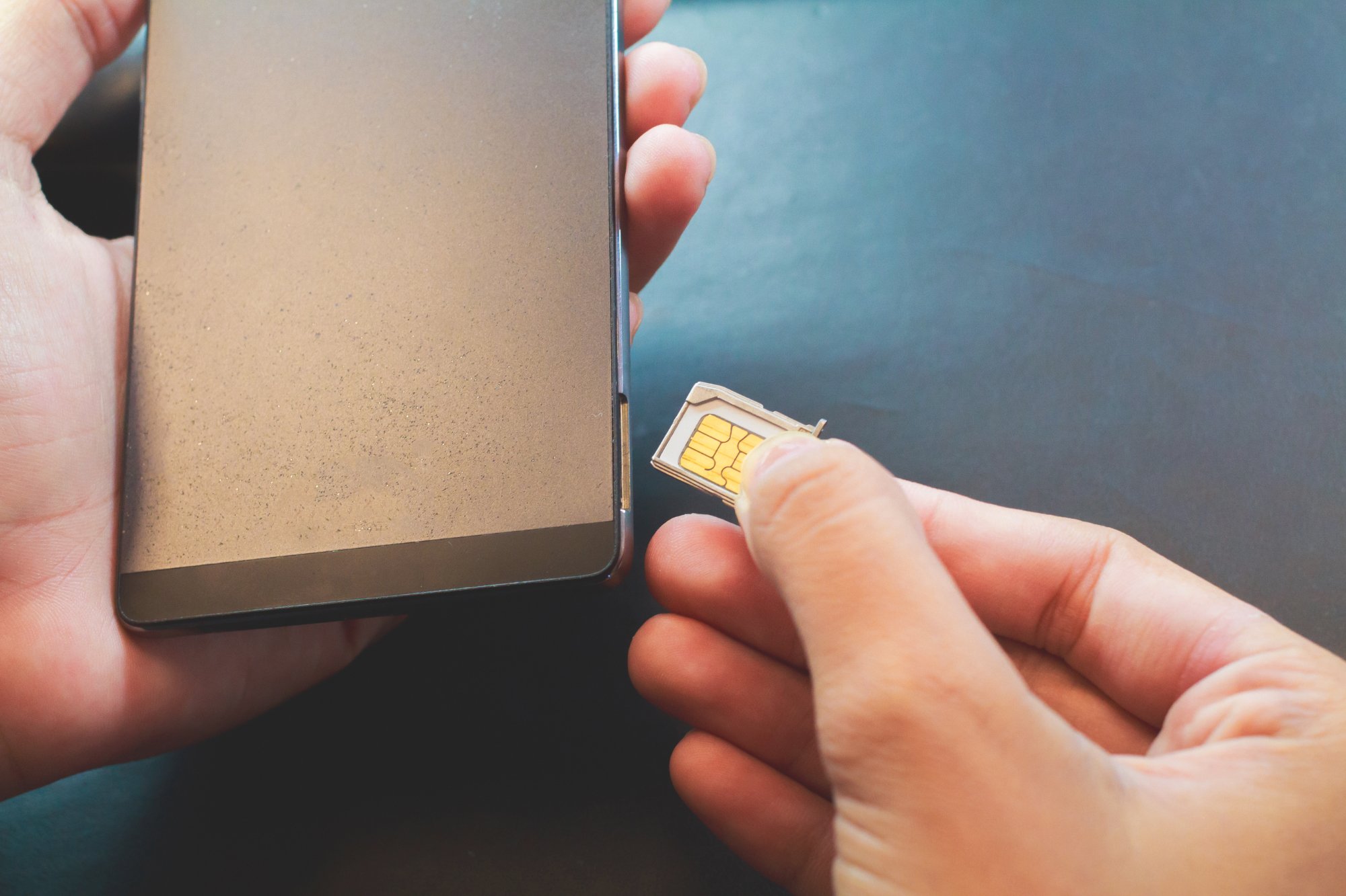 Les cartes SIM étrangères posent problème © Shutterstock