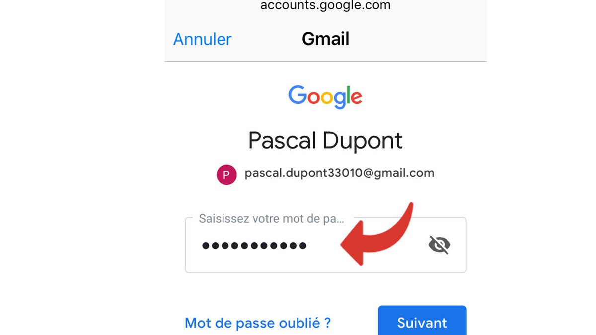 tutoriel Gmail iOS