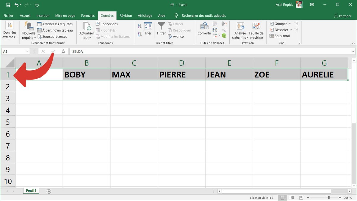 Tuto Excel