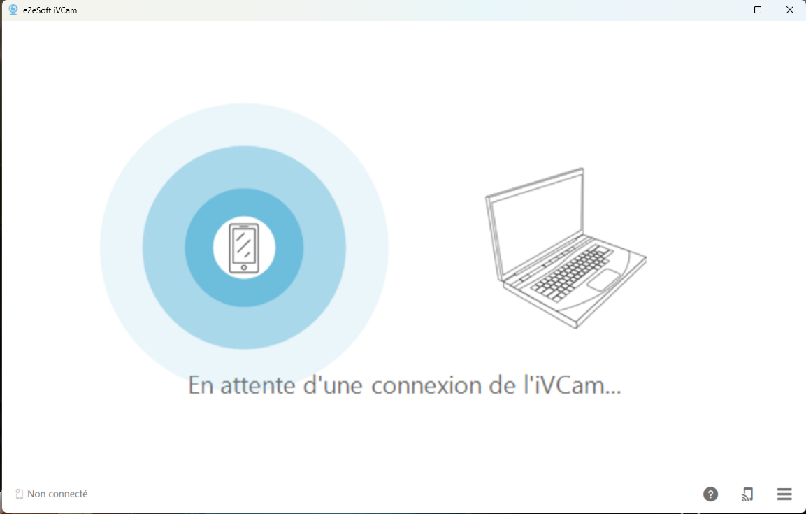 iVCam - Connexion