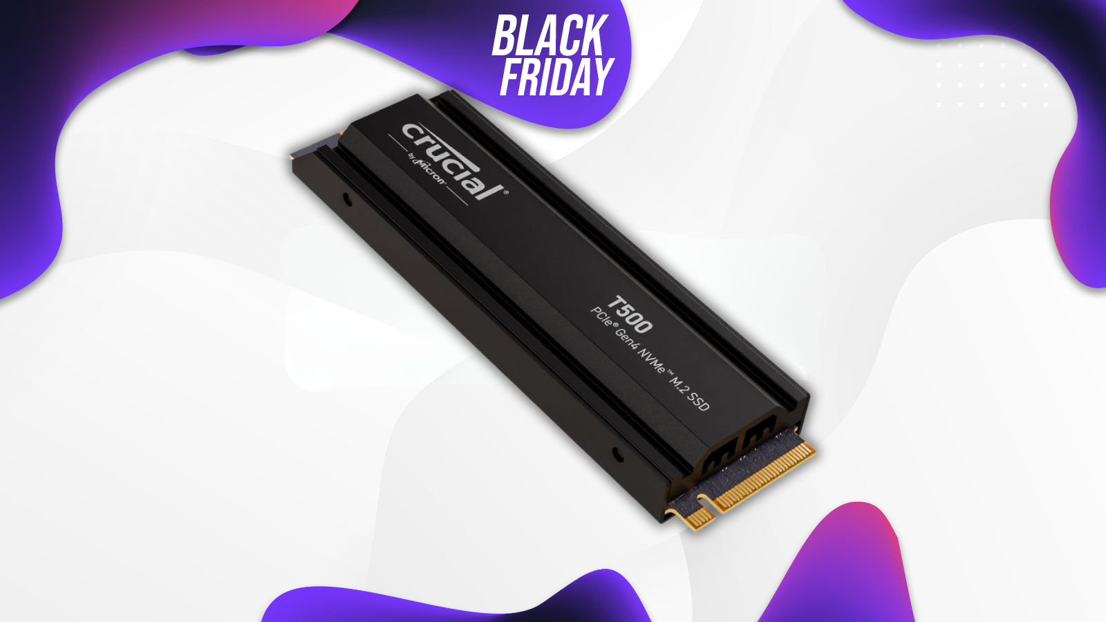 Black Friday : Amazon casse le prix du SSD Crucial T500 2 To, parfait pour votre PC ou PS5 © clubic