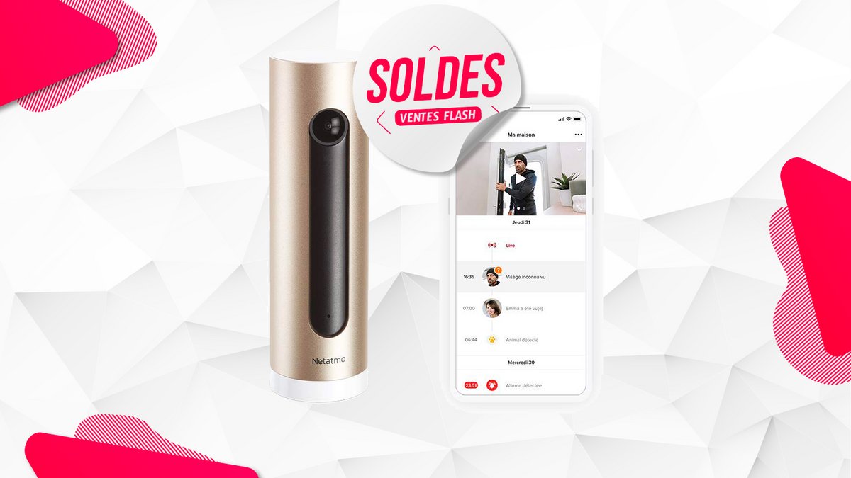 caméra netatmo soldes