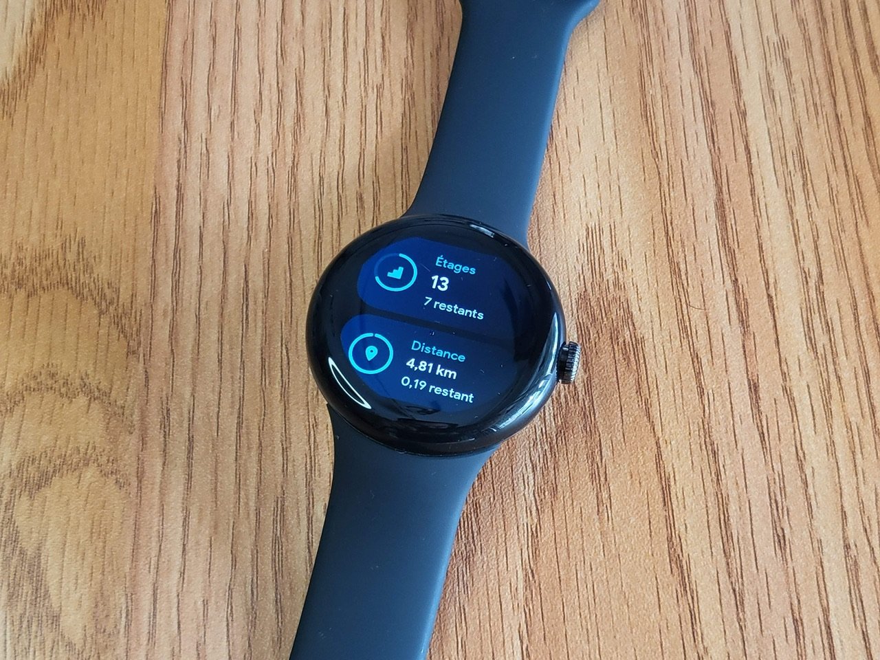 Fitbit rapproche son interface de celle de la Pixel Watch.  ©Johan Gautreau