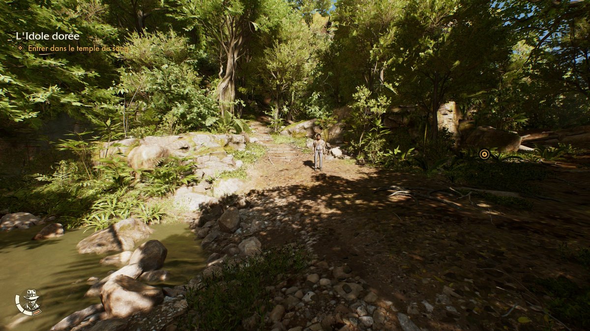 Dans la forêt prévurienne : à gauche sans le path tracing, à droite avec © Clubic