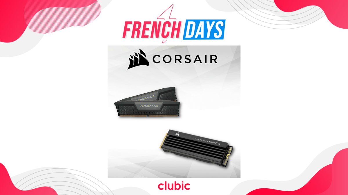 Le pack Corsair en promotion pendant les French Days