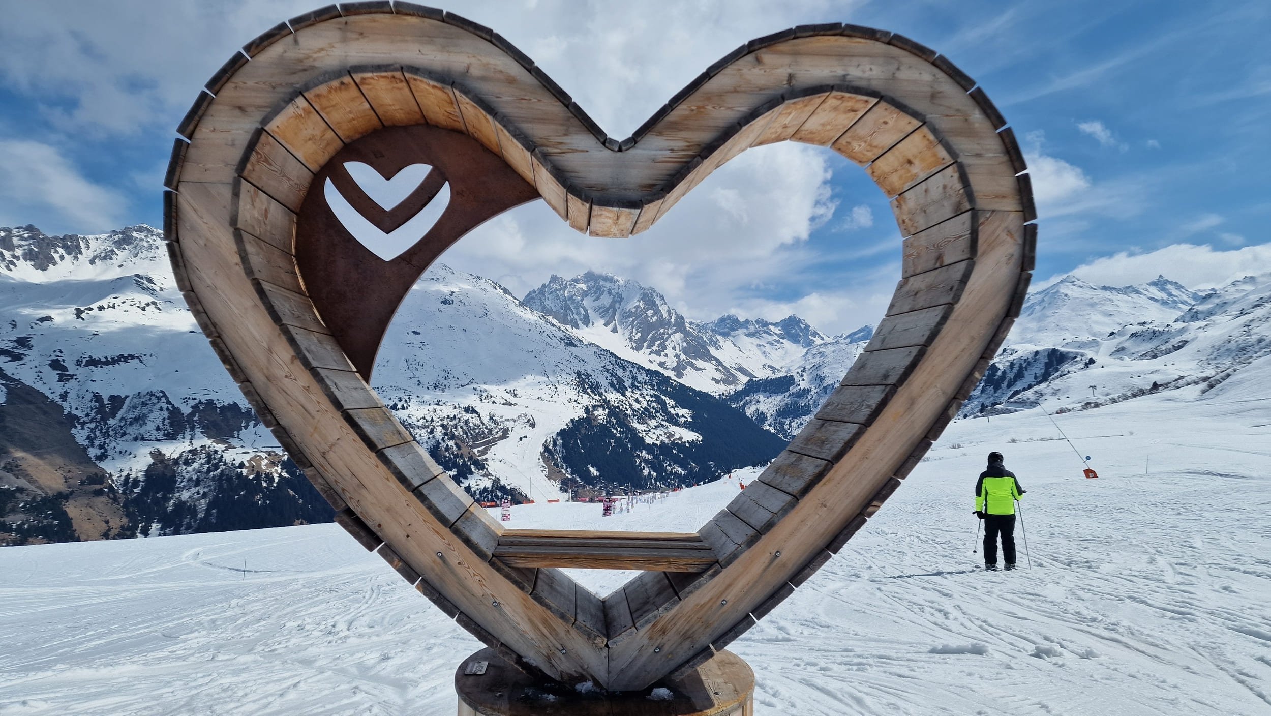 Val Thorens, qui fait partie du domaine des Trois Vallées, accueille la 5G privée d'Orange. © Michaela Holubova / Shutterstock