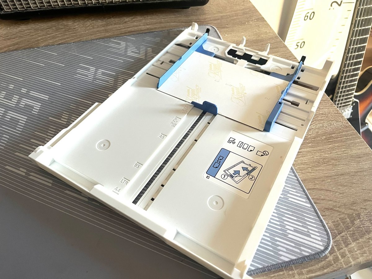 Canon Pixma TS6550i paper tray