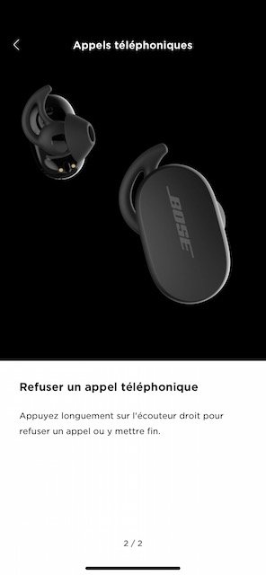 Bose QC Earbuds - téléphone 2