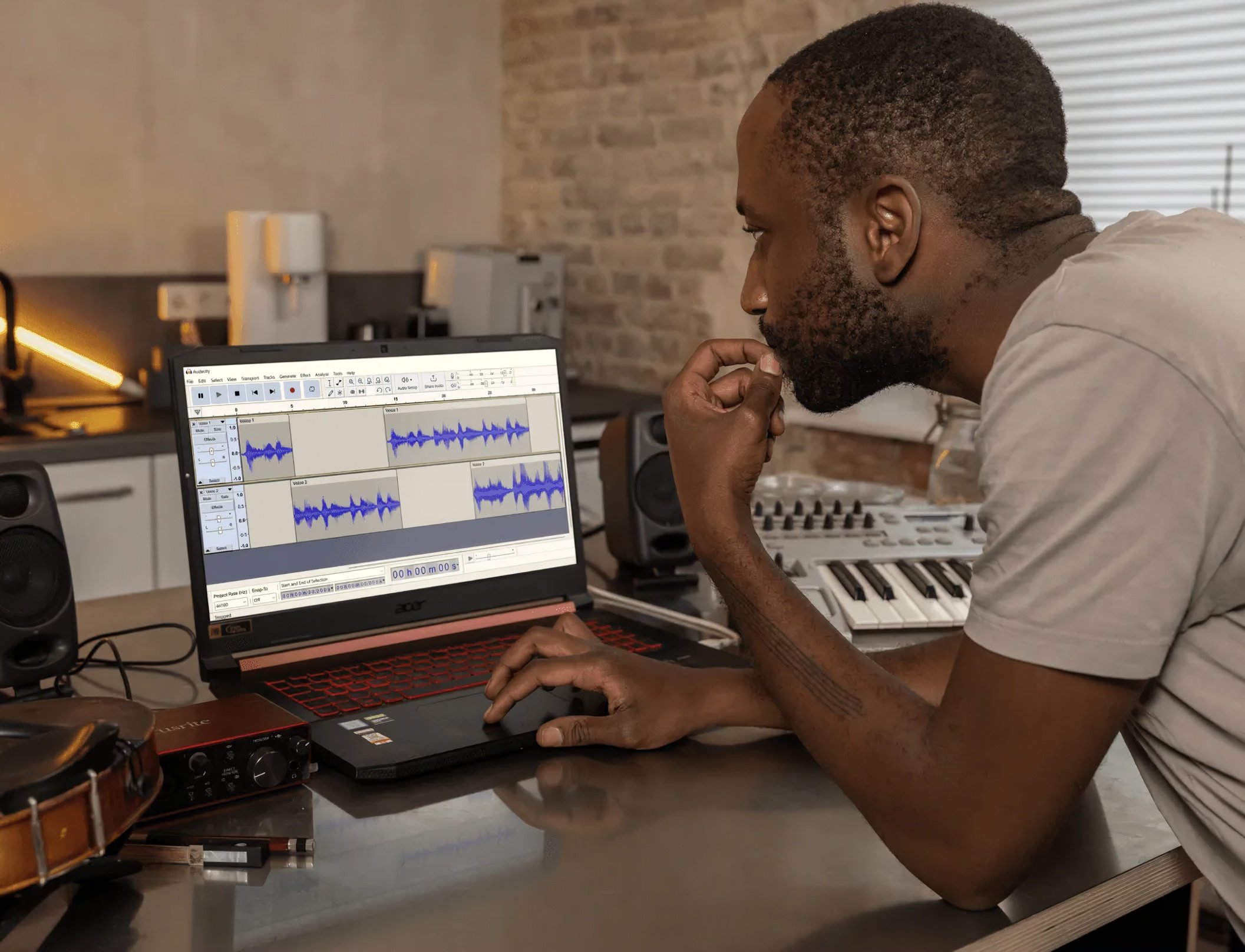 Audacity passe en version 3.7.4 : plus stable, plus fluide, et de l’IA pour tout le monde. © Muse Group