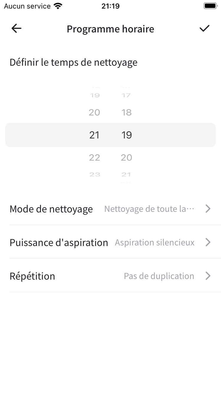 Lefant M210P App programmation