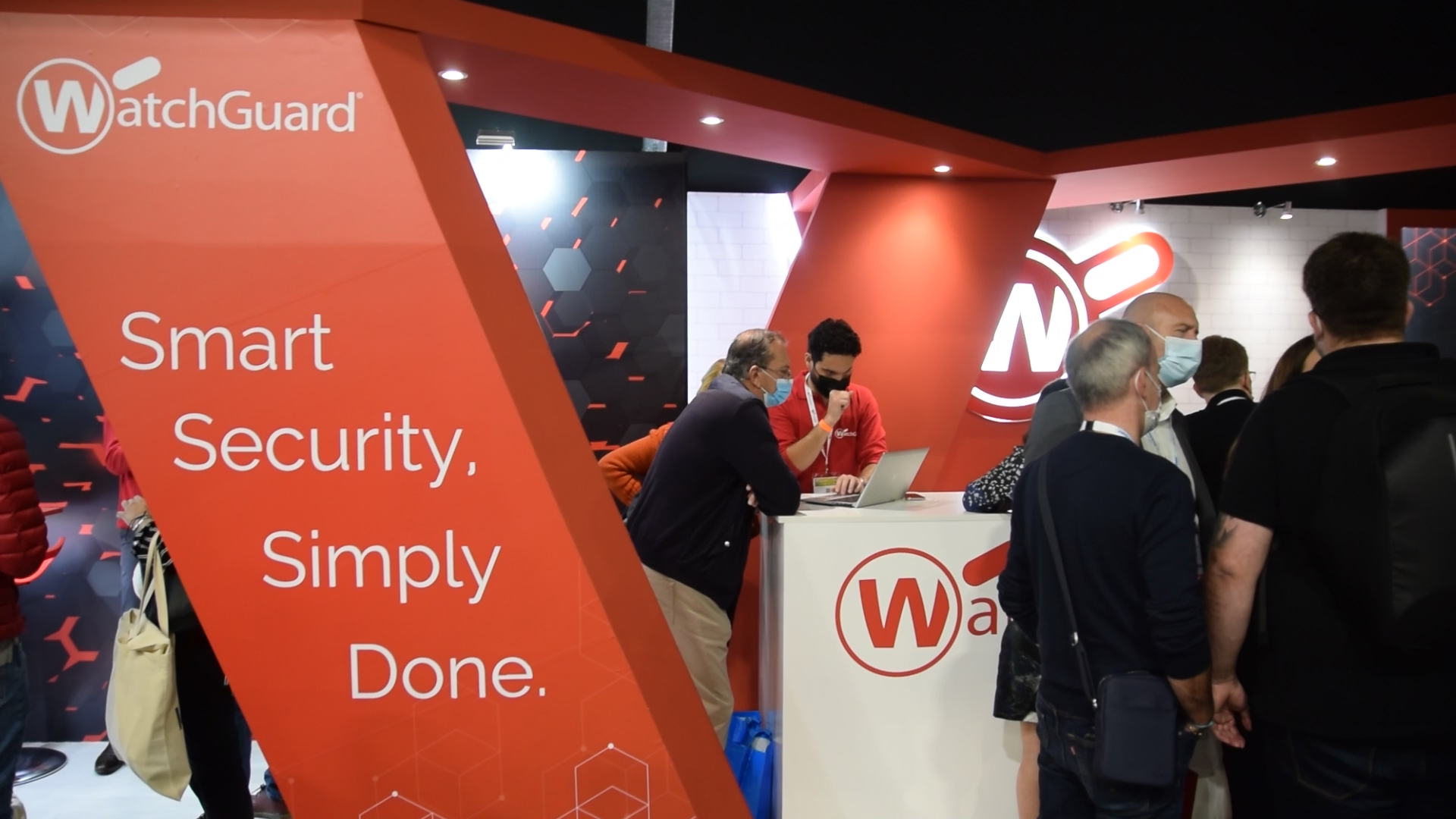 Stand WatchGuard - IT Partners (© Alexandre Boero pour Clubic)