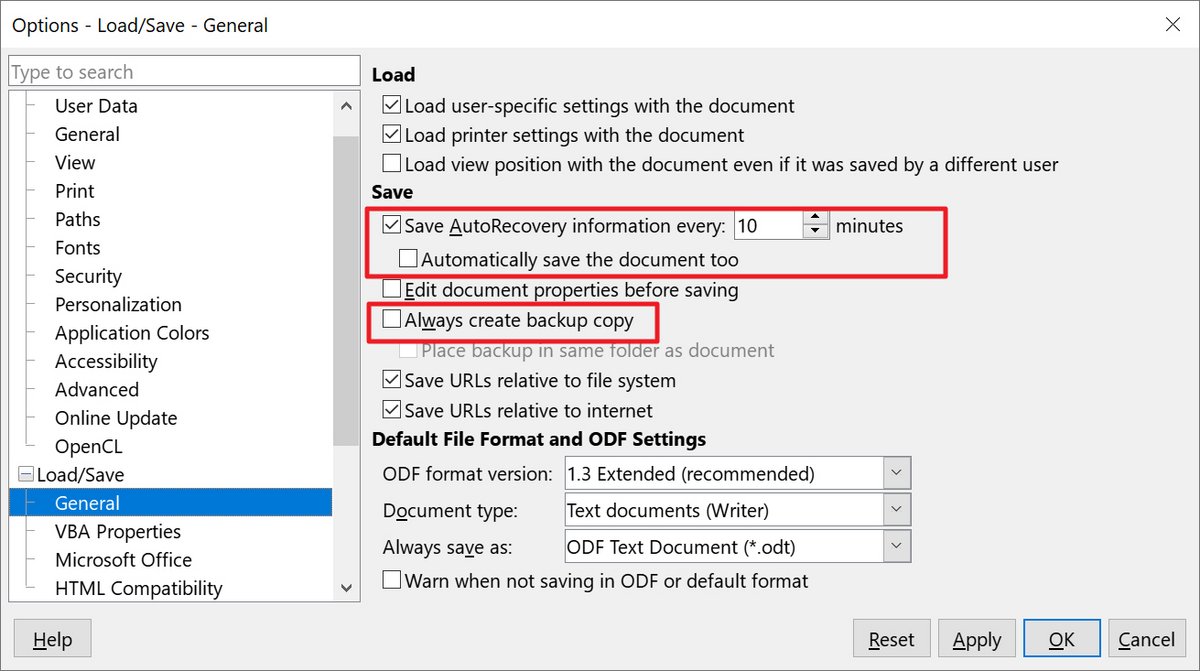 Une fonction bien pratique dorénavant activée par défaut dans LibreOffice © The Document Foundation / Ghacks