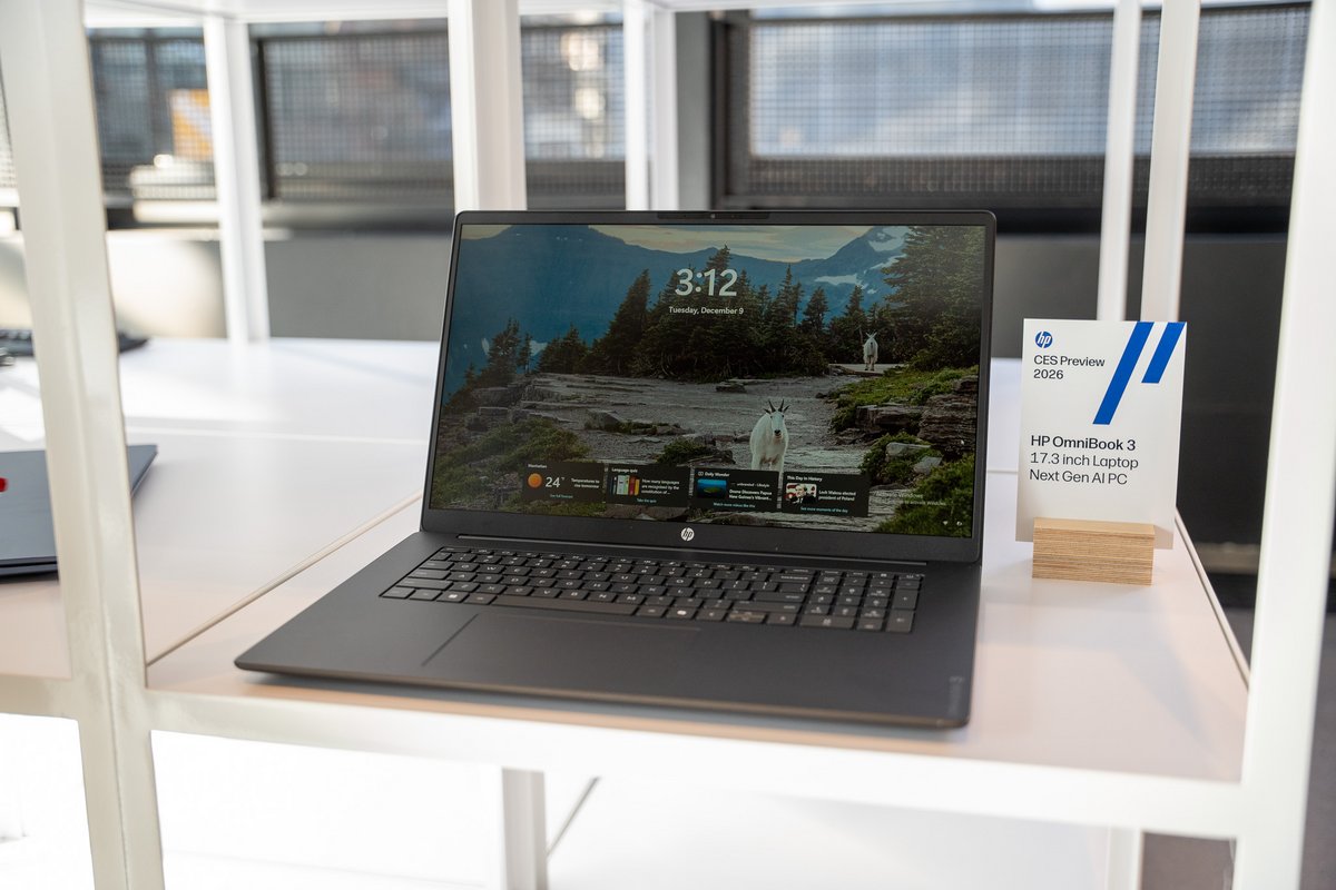 Le nouvel HP OmniBook 3, pour illustration // © Nathan Le Gohlisse pour Clubic
