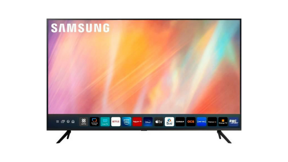 La Smart TV Samsung 70AU7172, un modèle connecté 4K HDR 10+ de 70" à 50 Hz