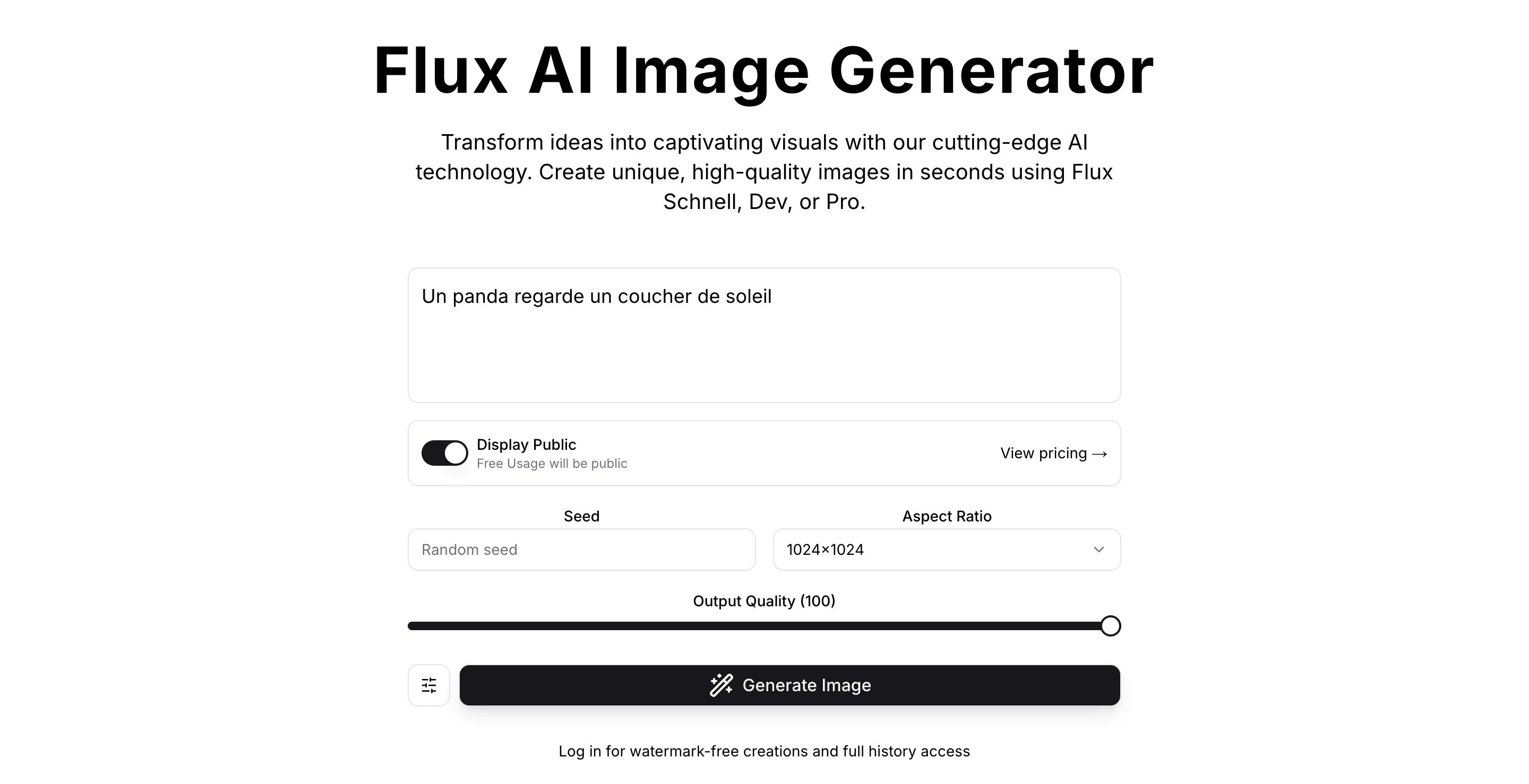 Télécharger Flux AI Image Generator (gratuit) Web - Clubic