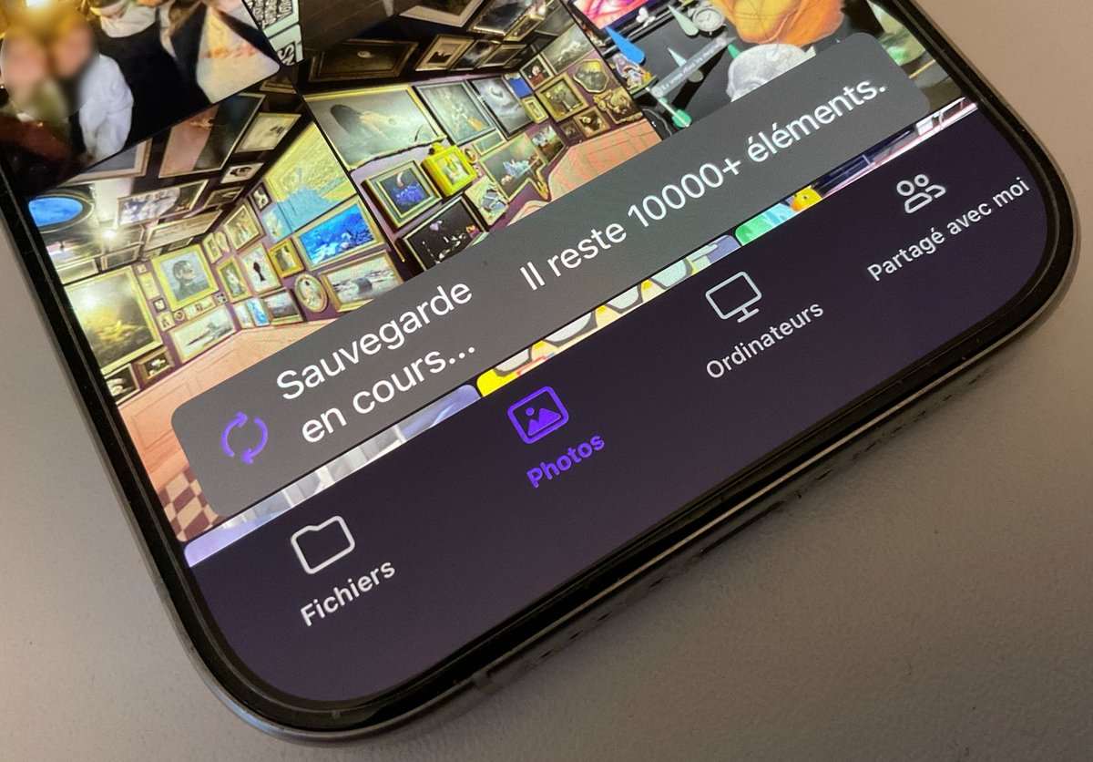 Sauvegarde des photos sur Proton Drive